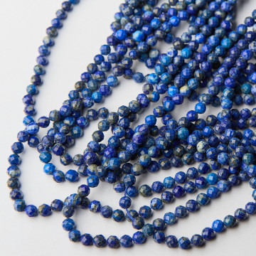 Lapis lazuli kulka fasetowana 5,5mm