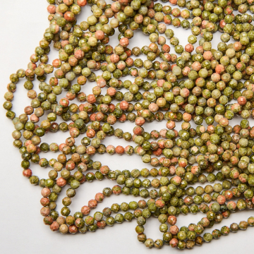 Unakit kulka fasetowana 4mm