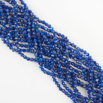 Lapis lazuli kulka fasetowana 4mm