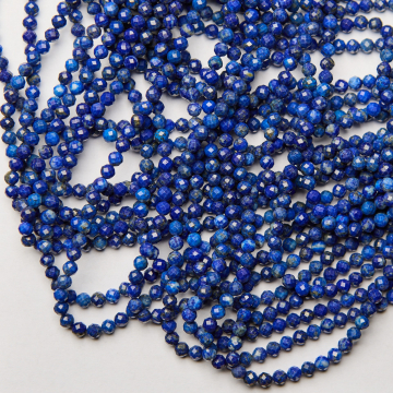 Lapis lazuli kulka fasetowana 4mm