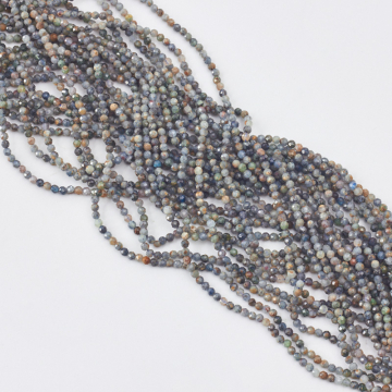 Kianit kulka fasetowana 3mm