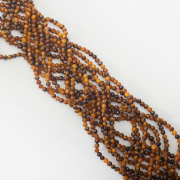 Tygrysie oko kulka gładka 3mm