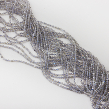 Labradoryt kulka fasetowana 2mm