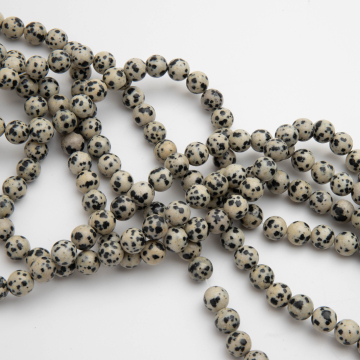 Jaspis dalmatyński kulka gładka 8mm