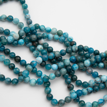 Apatyt kulka gładka 8mm