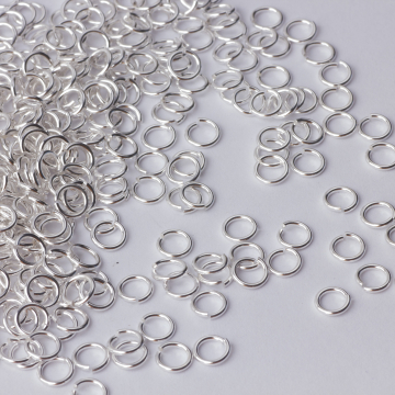 Srebrne kółeczka zaciskowe AG925 5x0,8mm