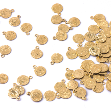 Srebrna zawieszka mini moneta AG925 7,8mm