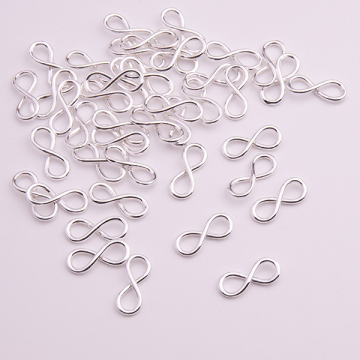 Srebrna blaszka celebrytka nieskończoność AG925 15mm