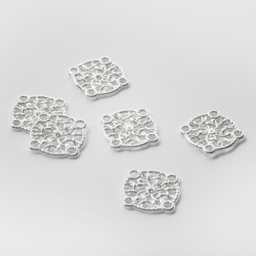 Srebrna zawieszka pleciona AG925 19mm