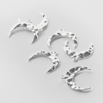 Srebrna zawieszka róg obfitości wygięty AG925 19mm