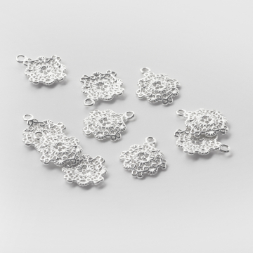 Srebrna zawieszka serwetka AG925 14,5mm