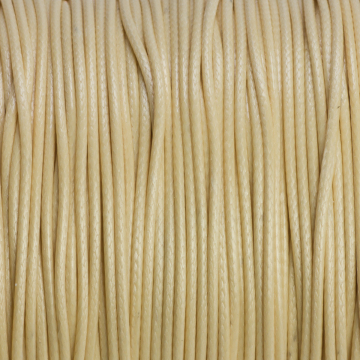 Sznurek powlekany ecru 1mm