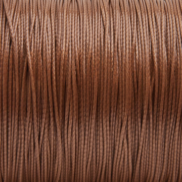 Sznurek powlekany brązowy 0,5mm