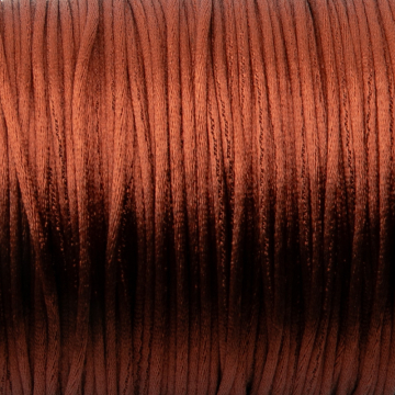 Sznurek gorsetowy brązowy 1mm