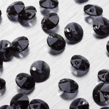 6428 Xilion pendant graphite 8mm 6428 Xilion pendant graphite 8mm