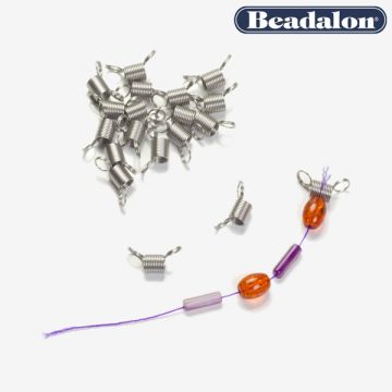 Beadalon sprężynki stopery do koralików małe 6mm Beadalon sprężynki stopery do koralików małe 6mm