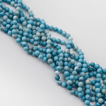 Larimar kulka gładka (dobarwiana) 8,5mm