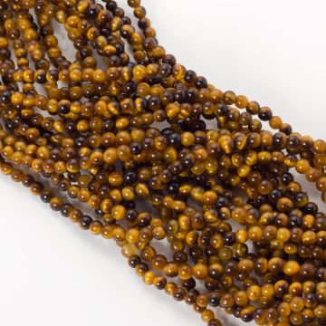 Tygrysie oko kulka gładka 4,5mm