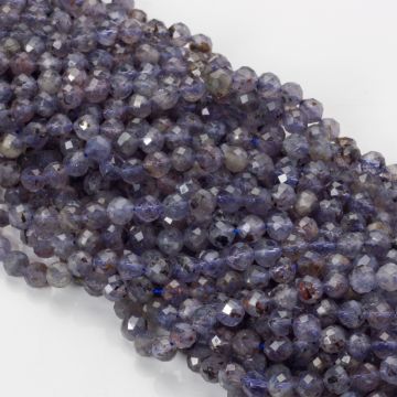 Iolit kulki fasetowane 6,5mm