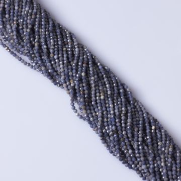 Szafir kulka fasetowana 2,5mm Szafir kulka fasetowana 2,5mm