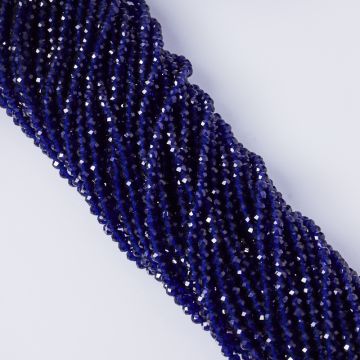 Szafir syntetyczny kulka fasetowana 3mm Szafir syntetyczny kulka fasetowana 3mm