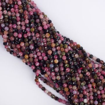 Turmalin kulka fasetowana 5mm