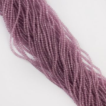 Kocie oko kulka fasetowana fioletowa 2,8-3mm Kocie oko kulka fasetowana fioletowa 2,8-3mm