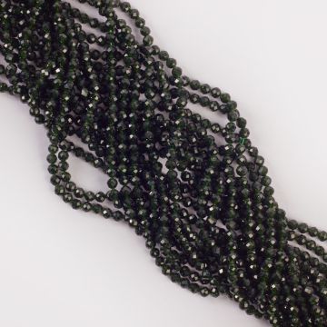 Szmaragd nilu kulka fasetowana 4mm