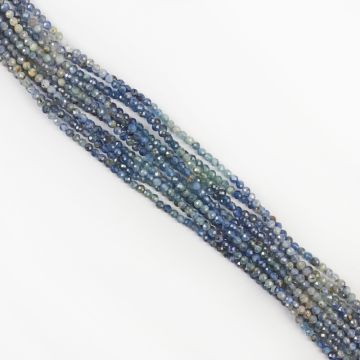 Kianit kulka fasetowana cieniowana 3mm Kianit kulka fasetowana cieniowana 3mm