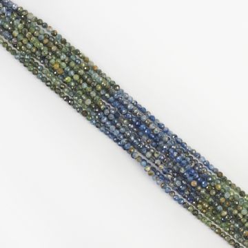 Kianit kulka fasetowana cieniowana 3mm Kianit kulka fasetowana cieniowana 3mm