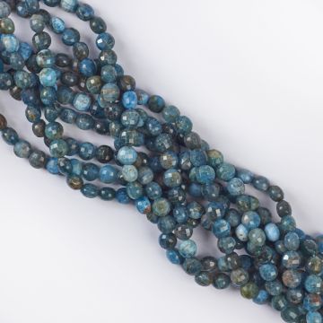 Apatyt krążek fasetowany 6mm