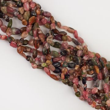 Turmalin bryłka nieregularna 6x8mm