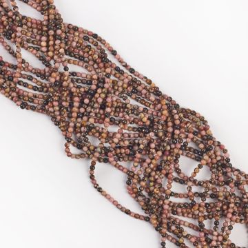 Rodonit kulka gładka 2.5mm