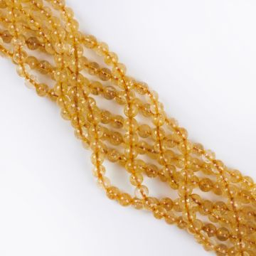 Cytryn kulka gładka 6mm Cytryn kulka gładka 6mm