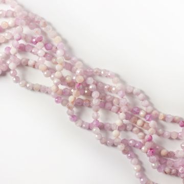 Kunzyt kulka fasetowana 4,5mm Kunzyt kulka fasetowana 4,5mm