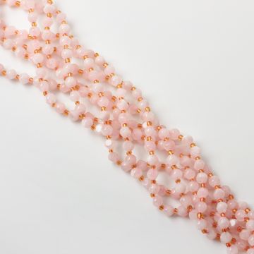 Kryształ górski kulka gnieciona 5-6mm Kryształ górski kulka gnieciona 5-6mm