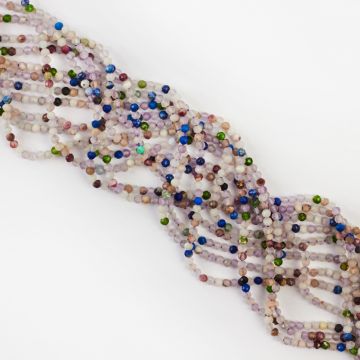 Mix kamieni fasetowanych 3mm