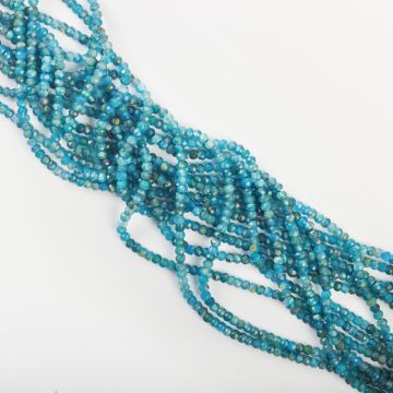 Apatyt oponka fasetowana 3x3,5mm