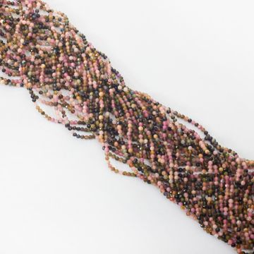 Turmalin kulka fasetowana 2mm