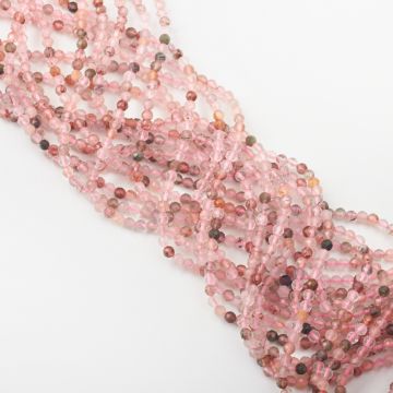 Kryształ górski mix kulka fasetowana 3,5mm