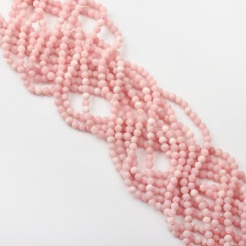 Opal różowy kulka fasetowana 4,5mm Opal różowy kulka fasetowana 4,5mm