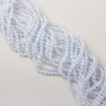 Topaz kulka fasetowana 4mm