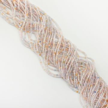 Morganit kulka gładka 2,5mm