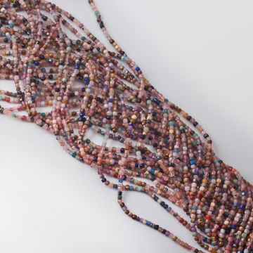 Mix kamieni kostka fasetowana 2mm