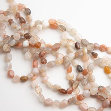 Kamień słoneczny bryłka nieregularna 6x8mm