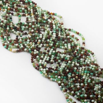 Jadeit australijski kulka fasetowana 3,5mm