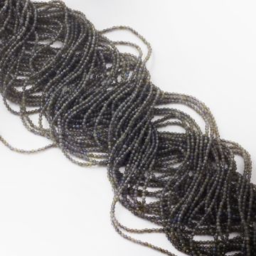 Labradoryt kulka fasetowana 2mm