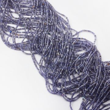 Iolit kulka fasetowana 2mm