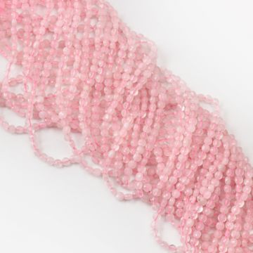 Kryształ górski dysk fasetowany 4mm