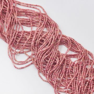 Rodonit kulka fasetowana 2,5mm